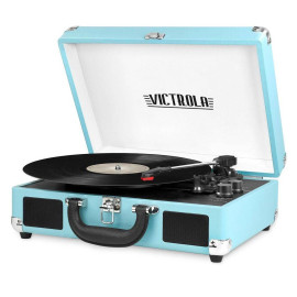 Victrola VSC-550BT-TRQ Tocadiscos de tracción por correa Turquesa