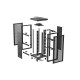 Lanberg FF01-8837-23BL armario rack 37U Rack o bastidor independiente Negro