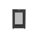 Lanberg FF01-8022-23BL armario rack 22U Rack o bastidor independiente Negro