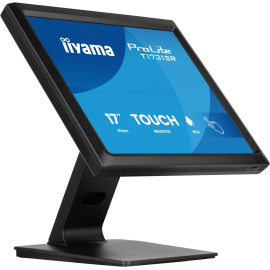 iiyama ProLite T1731SR-B2S pantalla para PC 43,2 cm (17'') 1280 x 1024 Pixeles SXGA LCD Pantalla táctil Mesa Negro