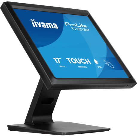 iiyama ProLite T1731SR-B2S pantalla para PC 43,2 cm (17'') 1280 x 1024 Pixeles SXGA LCD Pantalla táctil Mesa Negro