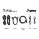 iiyama ProLite T1731SR-B2S pantalla para PC 43,2 cm (17'') 1280 x 1024 Pixeles SXGA LCD Pantalla táctil Mesa Negro