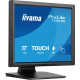 iiyama ProLite T1731SR-B2S pantalla para PC 43,2 cm (17'') 1280 x 1024 Pixeles SXGA LCD Pantalla táctil Mesa Negro