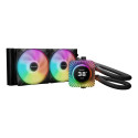 be quiet! LIGHT LOOP IO LCD | 240mm Procesador Sistema de refrigeración líquida todo en uno 12 cm Negro 1 pieza(s)