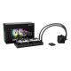 be quiet! LIGHT LOOP IO LCD | 240mm Procesador Sistema de refrigeración líquida todo en uno 12 cm Negro 1 pieza(s)
