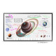 Samsung WM65B pizarra blanca interactiva 165,1 cm (65'') 3840 x 2160 Pixeles Pantalla táctil Gris, Blanco
