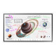 Samsung WM65B pizarra blanca interactiva 165,1 cm (65'') 3840 x 2160 Pixeles Pantalla táctil Gris, Blanco