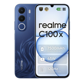realme C100x 17,3 cm (6.8'') Android 16.0 4G USB Tipo C 4 GB 256 GB 7500 mAh Azul