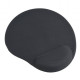 Gembird MP-GEL-BK alfombrilla para ratón Negro Alfombrilla de ratón para juegos