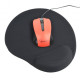 Gembird MP-GEL-BK alfombrilla para ratón Negro Alfombrilla de ratón para juegos