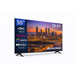 Daewoo 55VB56QV Televisor 139,7 cm (55'') 4K Ultra HD Smart TV Wifi Negro