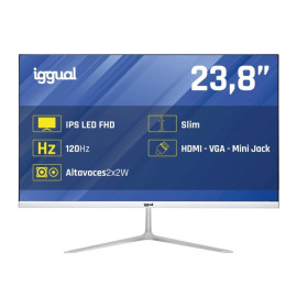 IGGUAL - iggual Monitor 24'' IPS 1ms FHD 120Hz MM blanco - IGG321041