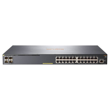 HPE - HPE Aruba Networking Aruba 2540 24G PoE+ 4SFP+ Gestionado L2 Gigabit