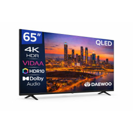 Daewoo 65VB56QV Televisor 165,1 cm (65'') 4K Ultra HD Smart TV Wifi Negro
