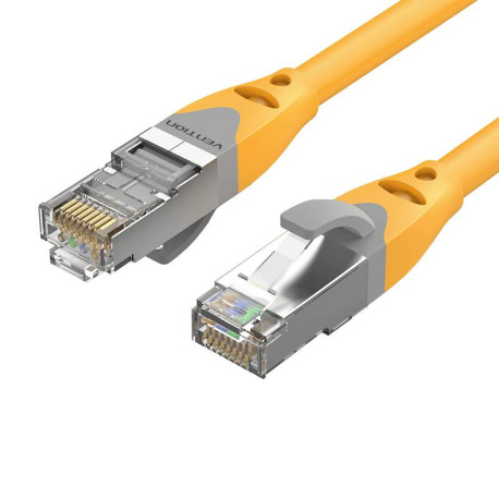 VENTION - Vention IBHYQ cable de red Amarillo 20 m Cat6a S/FTP (S-STP) - IBHYQ