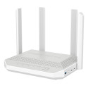 Keenetic Hero 4G+ (KN-2312) router inalámbrico Gigabit Ethernet Doble banda (2,4 GHz / 5 GHz) Gris, Blanco