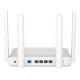 Keenetic Hero 4G+ (KN-2312) router inalámbrico Gigabit Ethernet Doble banda (2,4 GHz / 5 GHz) Gris, Blanco