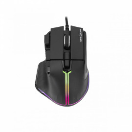 WHITE SHARK - White Shark MARROK Black ratón Oficina Mano derecha USB tipo A Óptico 12000 DPI - 0736373271166