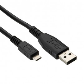 CABLE USB 2.0 A M-MICRO USB B M 0,8M
