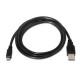 CABLE USB 2.0 A M-MICRO USB B M 0,8M