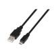 CABLE USB 2.0 A M-MICRO USB B M 0,8M