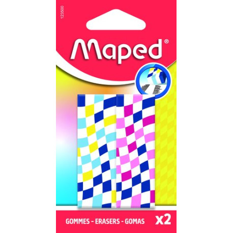 GOMA BORRAR MAPED DAMERO B/2 - Pack de 30 unidades