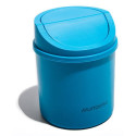 Muitomas DESKBINBL papelera Alrededor Plástico Azul