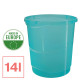 Esselte 626291 cubo de basura Alrededor Poliestireno (PS) Colores surtidos