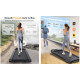 Urevo URTM024 cinta de correr 430 x 1080 mm 6 kmh