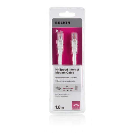 Belkin F3L900CP1.8MWHS cable telef