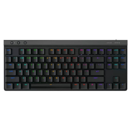 LOGITECH G - Logitech G G515 Lightspeed TKL teclado Juego RF Wireless + Bluetooth QWERTY Portugués Negro - 920-014072