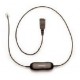 JABRA QD cord, straight, mod plug 8800-00-01