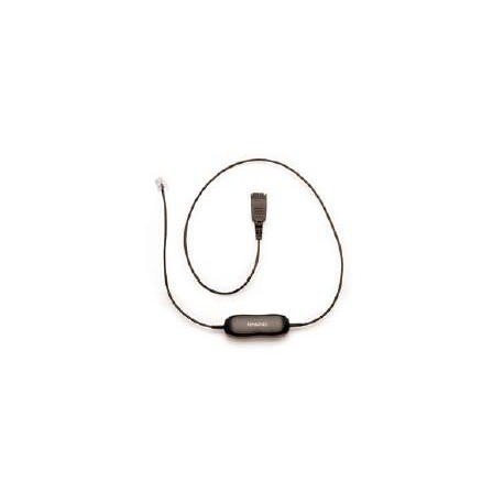JABRA QD cord, straight, mod plug 8800-00-01