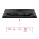 AOC E3 U27E3UF pantalla para PC 68,6 cm (27'') 3840 x 2160 Pixeles 4K Ultra HD LED Negro