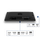 Philips 24B2U3601 pantalla para PC 60,5 cm (23.8'') 2560 x 1440 Pixeles Quad HD LCD Negro
