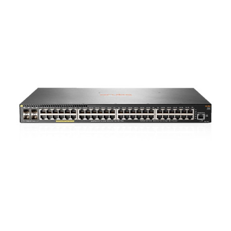 HPE Aruba Networking 2540 48G PoE+ 4SFP+ Gestionado L2 Gigabit Ethernet (10/100/1000) Energía sobre Ethernet (PoE) 1U Gris