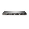 HPE Aruba Networking 2540 48G PoE+ 4SFP+ Gestionado L2 Gigabit Ethernet (10/100/1000) Energía sobre Ethernet (PoE) 1U Gris