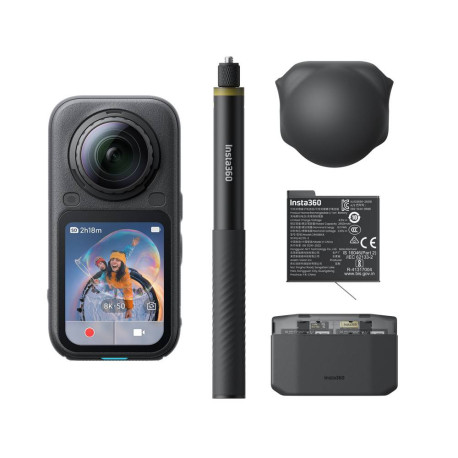 Insta360 X6 Essentials Bundle cámara para deporte de acción 8K Ultra HD 25,4 / 1,1 mm (1 / 1.1'') 195 g