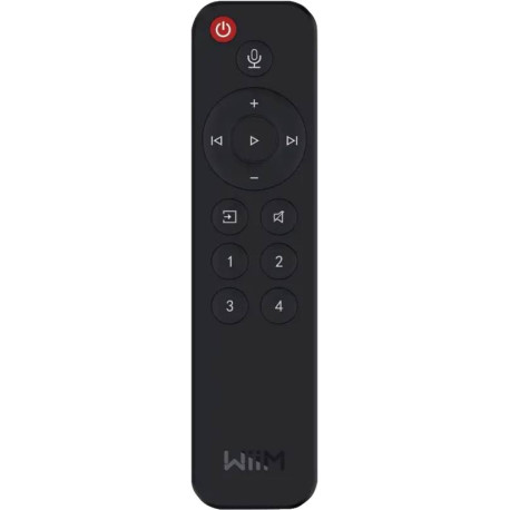 WiiM Voice Remote mando a distancia IR inalámbrico Audio Botones