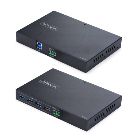 StarTech.com Extensor USB 3.0 por Ethernet de 4 Puertos - Hasta 1km por Cable RJ45 Cat6a/7/8