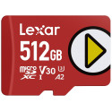 Lexar LMSPLAY512G-BNSNG memoria flash 512 GB MicroSDXC UHS-I Clase 10