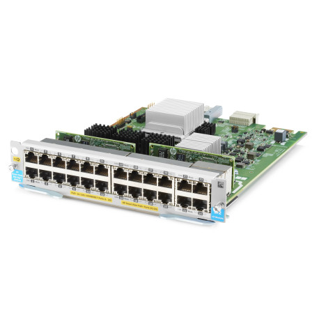 HPE Aruba 20-port 10/100/1000BASE-T PoE+ / 4-port 1/2.5/5/10GBASE-T PoE+ MACsec v3 zl2 módulo conmutador de red
