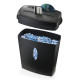 Hama Safe X100CD triturador de papel Corte cruzado 72 dB 22 cm Negro