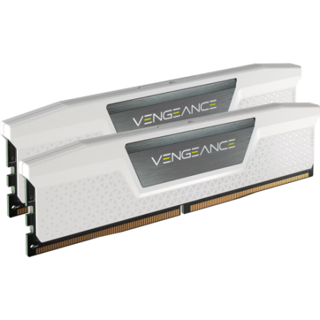 MEMORIA CORSAIR DDR5 32GB 2X16GB PC6000 VENGEANCE BLANCA CMK32GX5M2D6000Z39