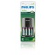 Philips MultiLife Cargador de pilas SCB1450NB SCB1450NB/12