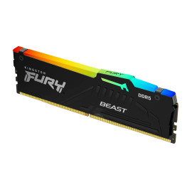 KINGSTON TECHNOLOGY - Kingston Technology FURY Beast 32GB 5600MT/s DDR5 CL40 DIMM RGB - KF556C40BB2A-32