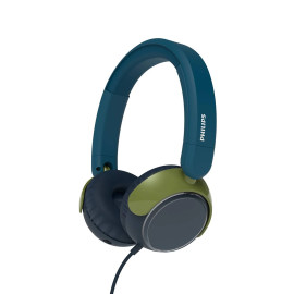 Philips 2000 series TAK2000CT/00 auricular y casco Auriculares Alámbrico Diadema Llamadas/Música USB Tipo C Azul, Verde, Gris