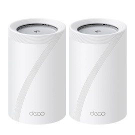 TP-Link Deco BE65 Pro (2-pack) Tribanda (2.4 GHz / 5 GHz / 6 GHz) Wi-Fi 7 (802.11be) Blanco 3 Interno
