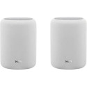 WiiM Sound LITE Twin Pack Altavoz portátil estéreo Blanco 100 W