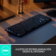 Logitech MX Mechanical teclado RF Wireless + Bluetooth QWERTY Internacional de EE.UU. Grafito, Gris